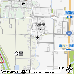奈良県磯城郡田原本町唐古8-2周辺の地図