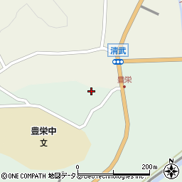 広島県東広島市豊栄町鍛冶屋435周辺の地図