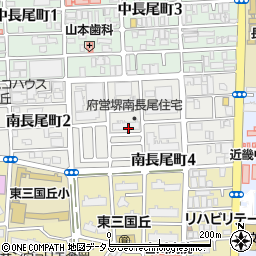 府営金岡住宅周辺の地図