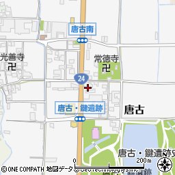 奈良県磯城郡田原本町唐古81周辺の地図