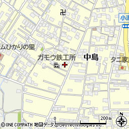 岡山県倉敷市中島1967周辺の地図