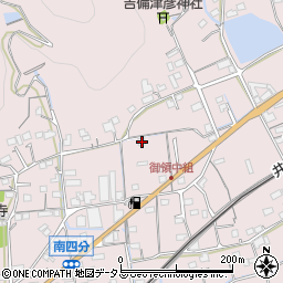 広島県福山市神辺町上御領793周辺の地図