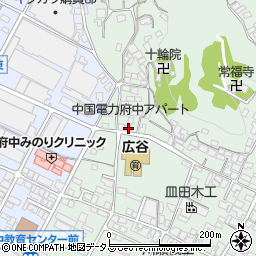 広島県府中市鵜飼町163周辺の地図