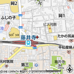 藤井寺法律事務所周辺の地図