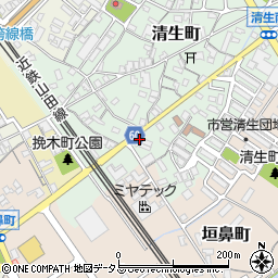 田中自転車商会周辺の地図