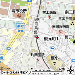 竹中登記測量事務所周辺の地図
