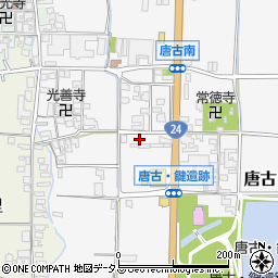 奈良県磯城郡田原本町唐古78周辺の地図