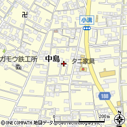 岡山県倉敷市中島2116周辺の地図