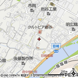 広島県府中市目崎町366周辺の地図