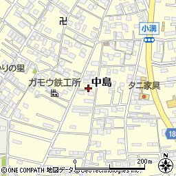 岡山県倉敷市中島2070周辺の地図