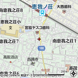 大阪府羽曳野市南恵我之荘7丁目1-5周辺の地図