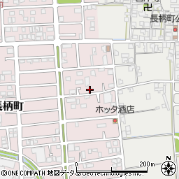奈良県天理市西長柄町周辺の地図