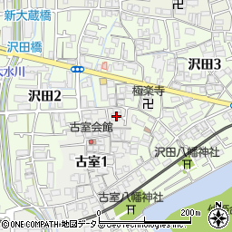 松風周辺の地図