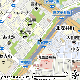 土居川公園周辺の地図