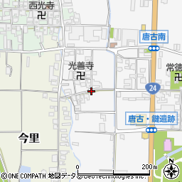 奈良県磯城郡田原本町唐古4-1周辺の地図