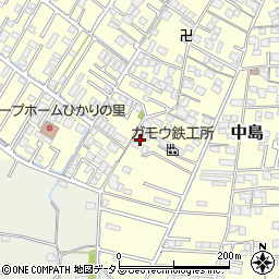 岡山県倉敷市中島1876周辺の地図