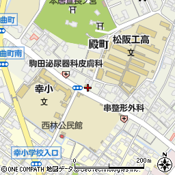 三重県松阪市殿町1465-7周辺の地図