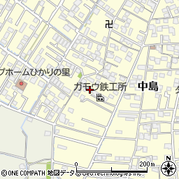 岡山県倉敷市中島1968周辺の地図