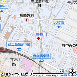 広島県府中市元町425周辺の地図