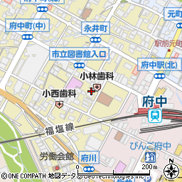 広島県府中市府中町34周辺の地図