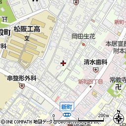 三重県松阪市殿町1146周辺の地図