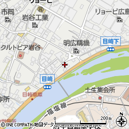広島県府中市目崎町332周辺の地図