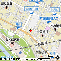 広島県府中市府中町84周辺の地図