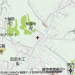 広島県府中市鵜飼町194周辺の地図
