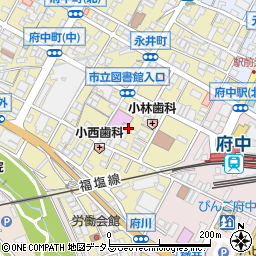 広島県府中市府中町41周辺の地図