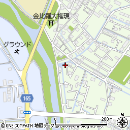 岡山県倉敷市茶屋町1856-8周辺の地図