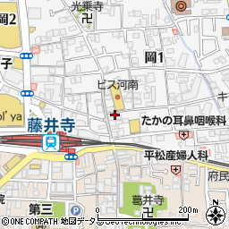 いがや　藤井寺駅前店周辺の地図