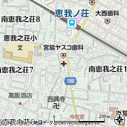 大阪府羽曳野市南恵我之荘7丁目1-16周辺の地図