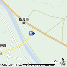 益田広域消防署匹見分遣所周辺の地図