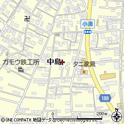 岡山県倉敷市中島2086周辺の地図