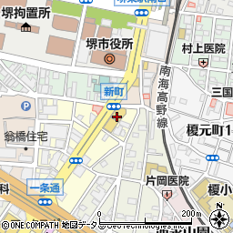 三井住友銀行堺支店 ＡＴＭ周辺の地図