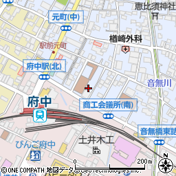 広島県府中市元町462周辺の地図
