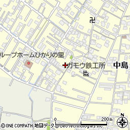岡山県倉敷市中島1875周辺の地図