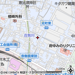広島県府中市元町29周辺の地図