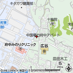 広島県府中市鵜飼町118周辺の地図