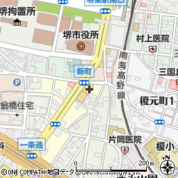 株式会社三井住友銀行　堺法人営業部周辺の地図