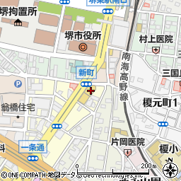 三井住友銀行堺一条通 ＡＴＭ周辺の地図