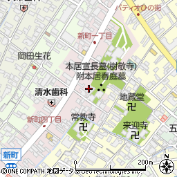 三重県松阪市新町843-3周辺の地図