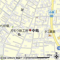 岡山県倉敷市中島2072周辺の地図