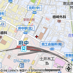 広島県府中市元町463周辺の地図