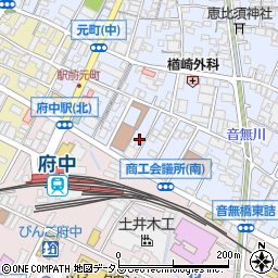 広島県府中市元町450周辺の地図