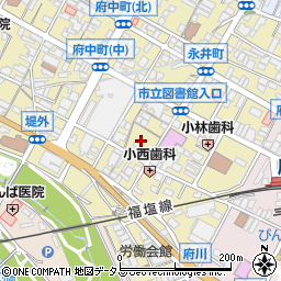 広島県府中市府中町46周辺の地図
