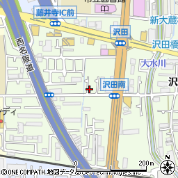 沢田コーポ周辺の地図