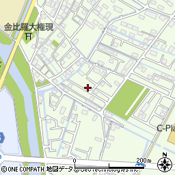 岡山県倉敷市茶屋町309-20周辺の地図