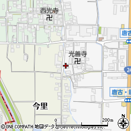 奈良県磯城郡田原本町唐古494-3周辺の地図