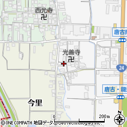 奈良県磯城郡田原本町唐古494周辺の地図
